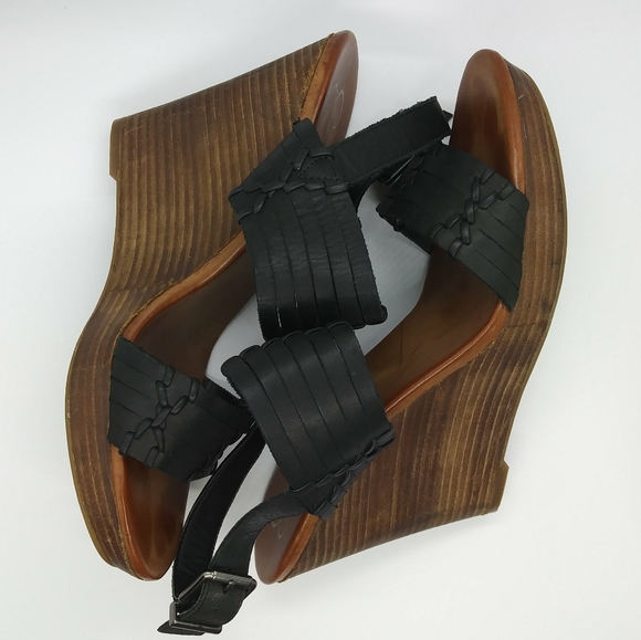 Jessica Simpson Platform Wedge Heels size 10 - Picture 6 of 8